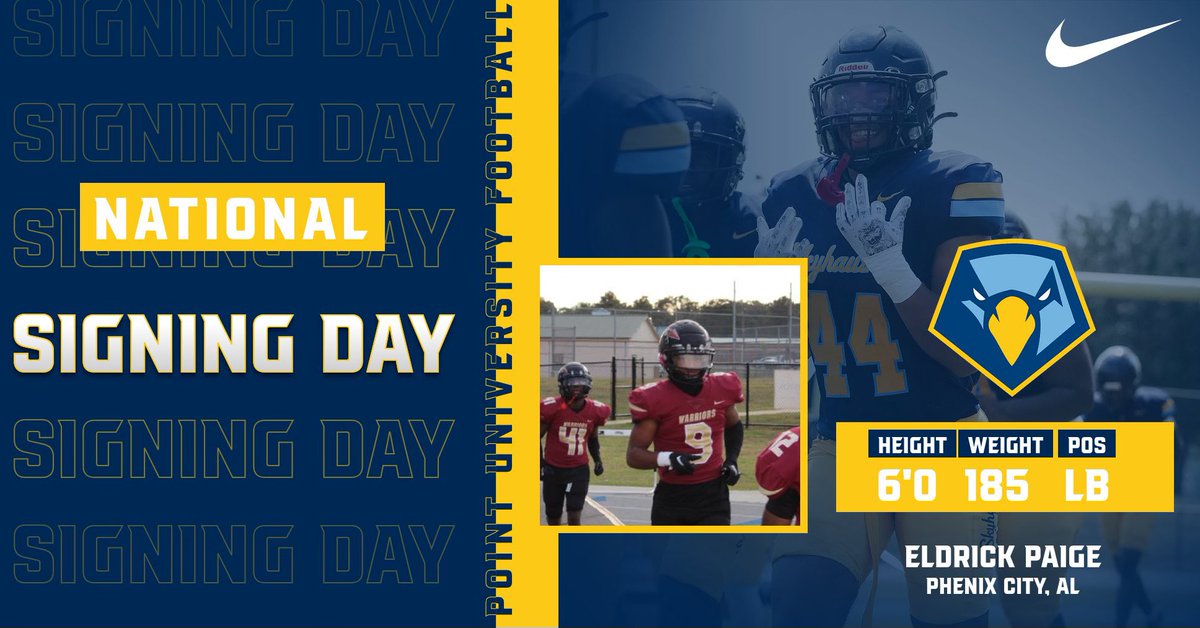 PointFootball's tweet image. WELCOME TO THE FLOCK 🟡🔵🦅

@paigeeldrick9