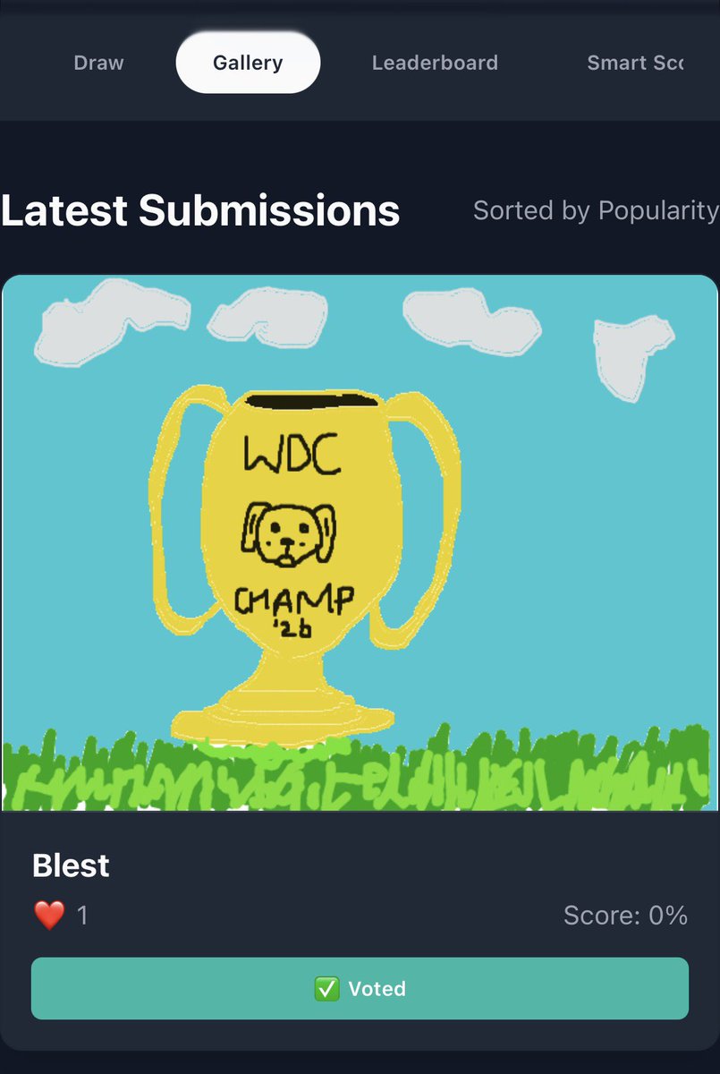 🖍️ ANNOUNCING THE OPEN BETA OF THE $HDD DAPP 🖍️

Dust off your crayons and hand draw some dogs.

This dapp enables users to put their skills to the test and support the memeability of the token with their own drawings!

This will allow us to run community events, rewards, grow