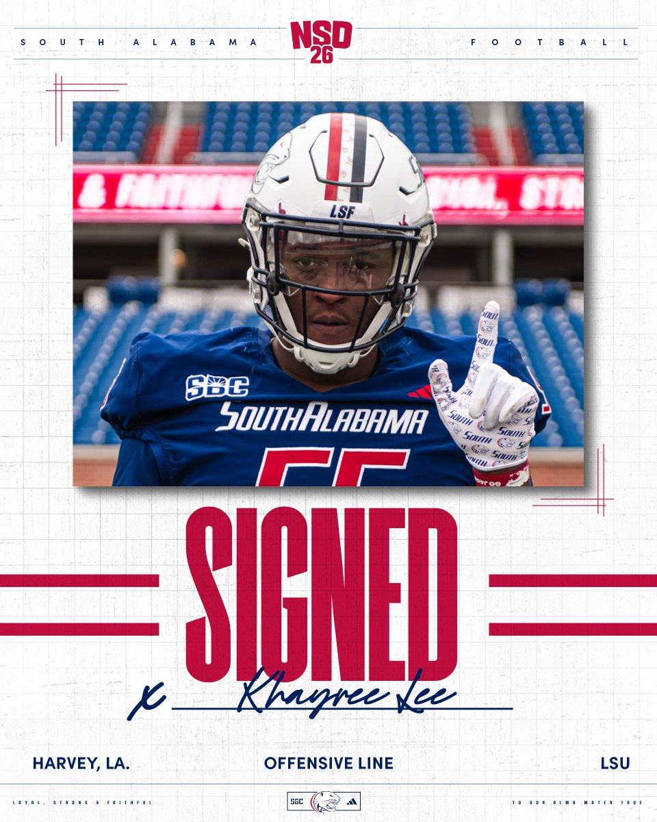 South Alabama Football 🏈 tweet media