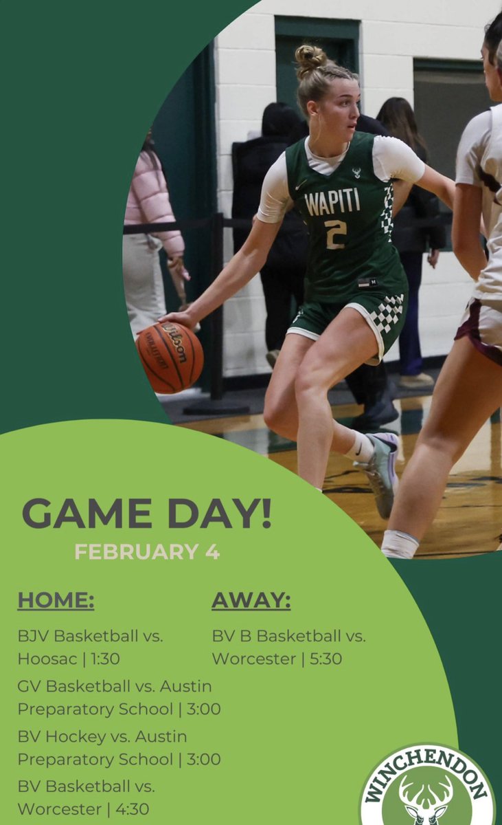 WinchAthletics's tweet photo. 🚨 GAME DAY 🚨Good luck to all of our Wapiti competing! #WinchWay https://t.co/lKBC0egRzt