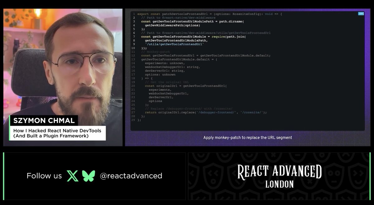 React Advanced Conference tweet media