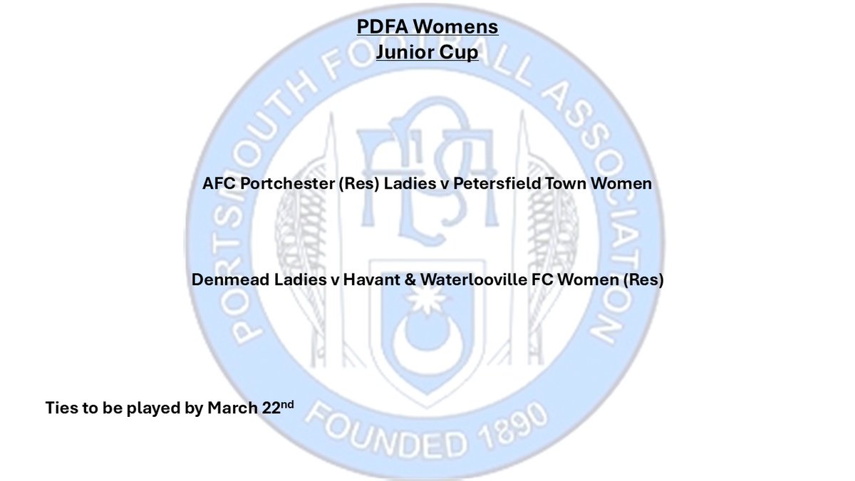 Portsmouth Divisional Football Association tweet media