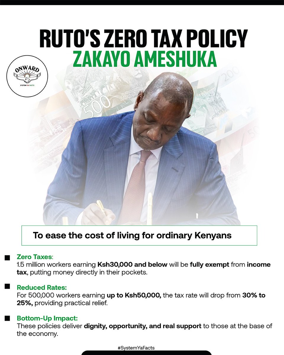 prudencesifa's tweet photo. This is what people-centered leadership looks like: lower taxes, fairer rates, and policies that prioritize everyday Kenyans.
#ZeroTax
Zakayo Ameshuka
IEBC CEO Azimio Obiero sifuna porojo Wembley Admin https://t.co/UYf5fOXuaq