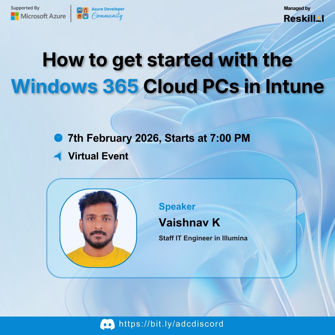 Azure Developer Community tweet media