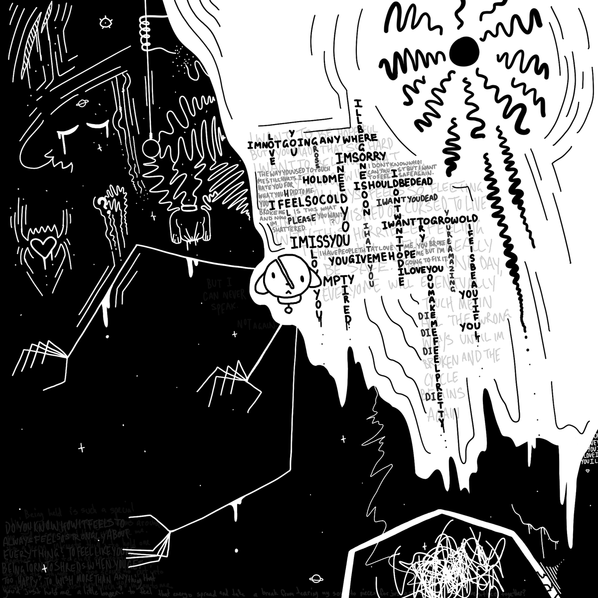 Moss Tillandsia, First Floret tweet media