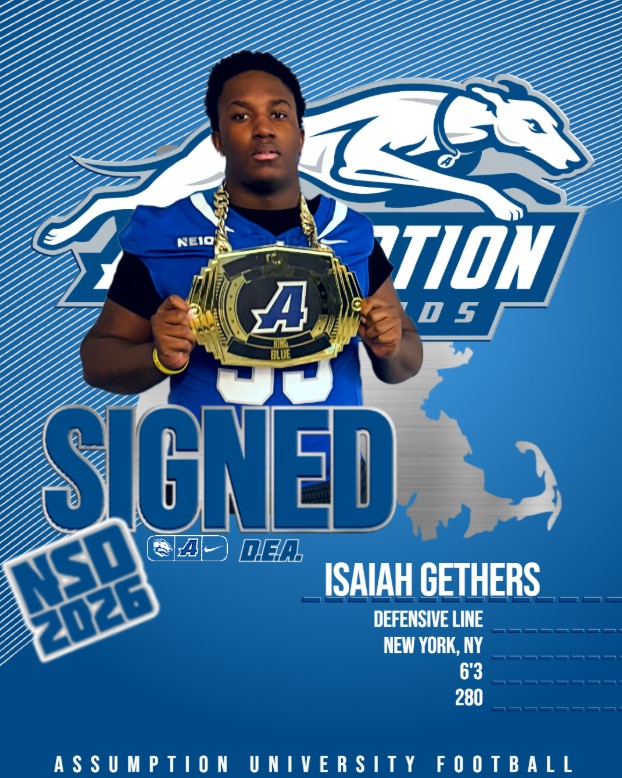 Assumption University Football tweet media