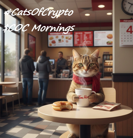 CatsOfCrypto9's tweet photo. Rise and shine with #CatsOfCrypto ticker $COC
Having our #Coffee and making the donations to help others. #VETERANs #Cats #Dogs #Crypto
Solana CA: 6M8z5Wzmhk93ns6BaQzCuMYvkEpFcx9CDXsgFwK58NPf https://t.co/FZcdWmZSkt