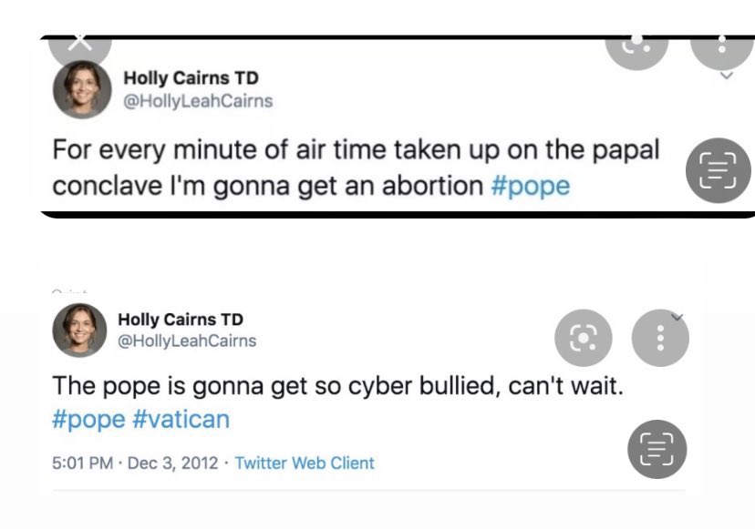 This is the leader of a political party in Ireland.

Let that sink in for a moment.