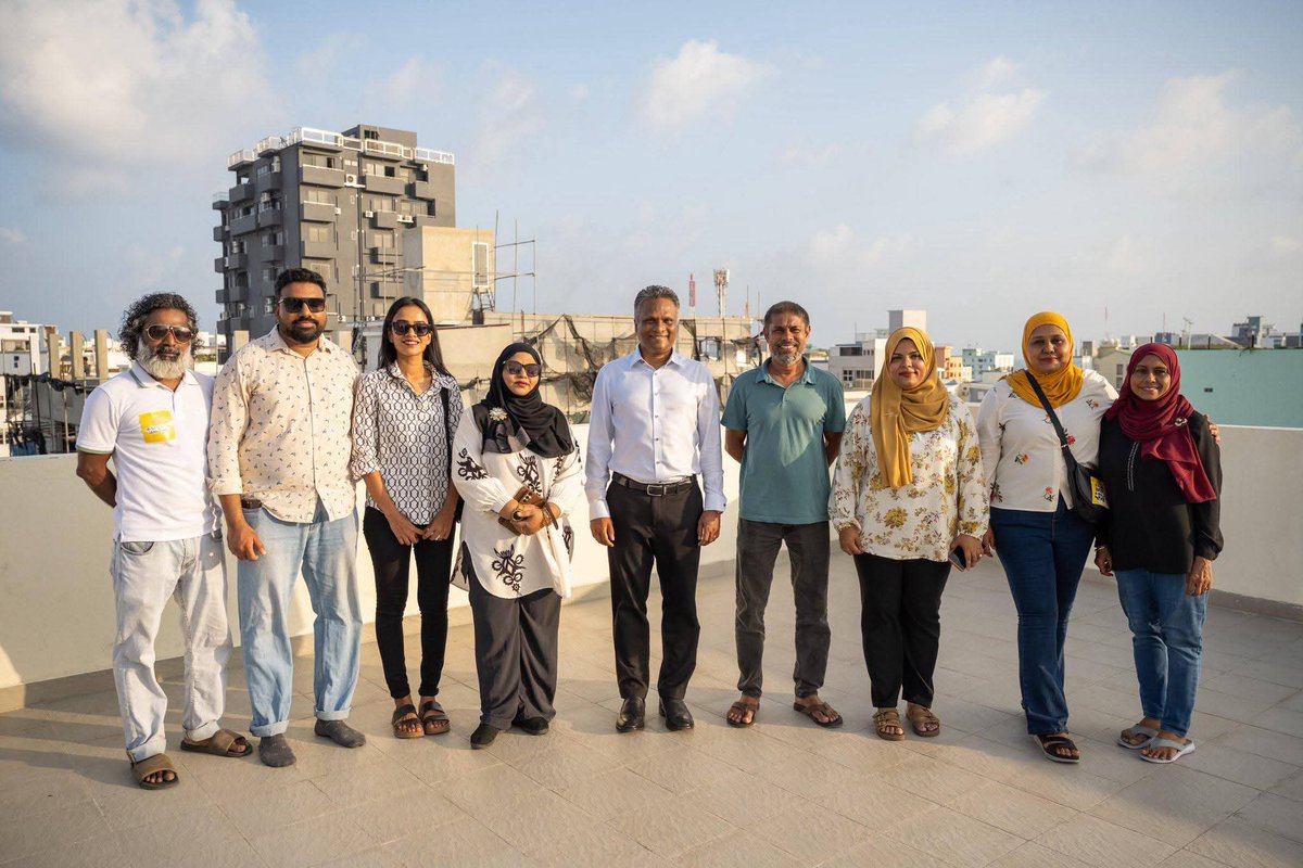 reesha_a's tweet photo. Walking door to door with Mayor Adam Azim—not just campaigning, but connecting hearts, hearing struggles, and building a better tomorrow together.
#LCE2026
#MDP
#MACHANGOLHI
#mayoradamazim https://t.co/ZvXcihyQ2h
