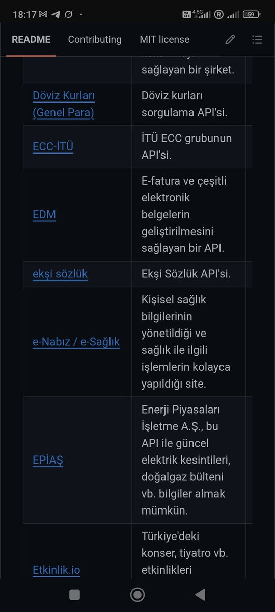 MertMurat9959's tweet image. “Türkiye’de hangi açık API’ler var?” diye tek tek arama yapma.✋

Çözüm: derlenmiş Türk API listesi.
🤙

Repo 👉 github.com/3rt4nm4n/turki…

Banka/ulaşım/veri… hepsi tek listede

#turkiye #api #opensource #X