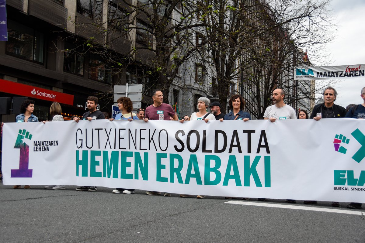 ELA_Sindikatua's tweet photo. ⚖️𝐒𝐚𝐥𝐚𝐫𝐢𝐨 𝐌𝐢́𝐧𝐢𝐦𝐨 𝐈𝐧𝐭𝐞𝐫𝐩𝐫𝐨𝐟𝐞𝐬𝐢𝐨𝐧𝐚𝐥 𝐈𝐋𝐏
🔴El #TribunalSuperiorDeJusticia del #PaísVasco confirma que el salario mínimo puede acordarse con #Confebask
📲 https://t.co/D5ND9J3atU https://t.co/LBmBKzlccI