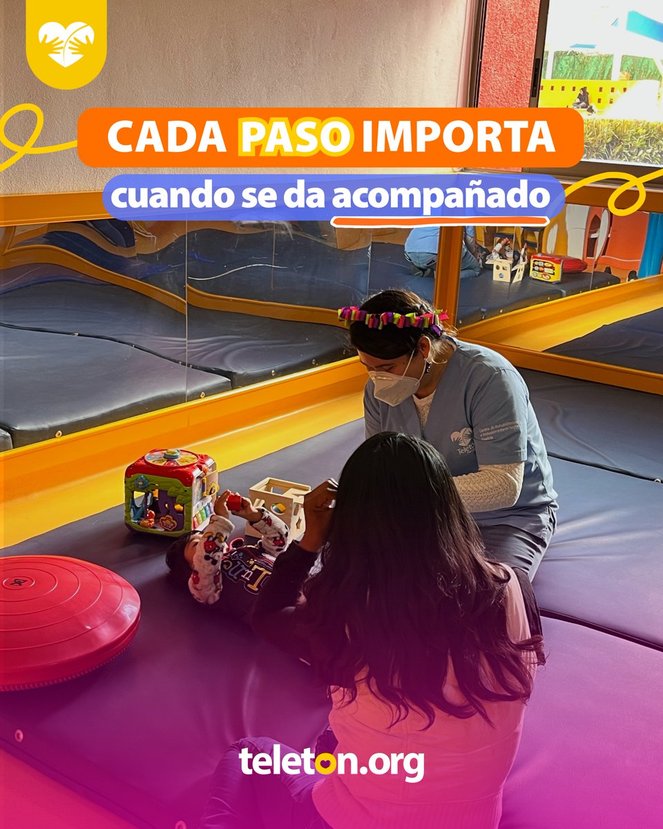 No se trata solo de avanzar, sino de saber que no caminas solo. 

En cada sesión, el acompañamiento transforma el esfuerzo en progreso real.
Así se construyen los procesos que sí importan. 💜💛

#CRITPuebla #teletón #OrgullosamenteTercos