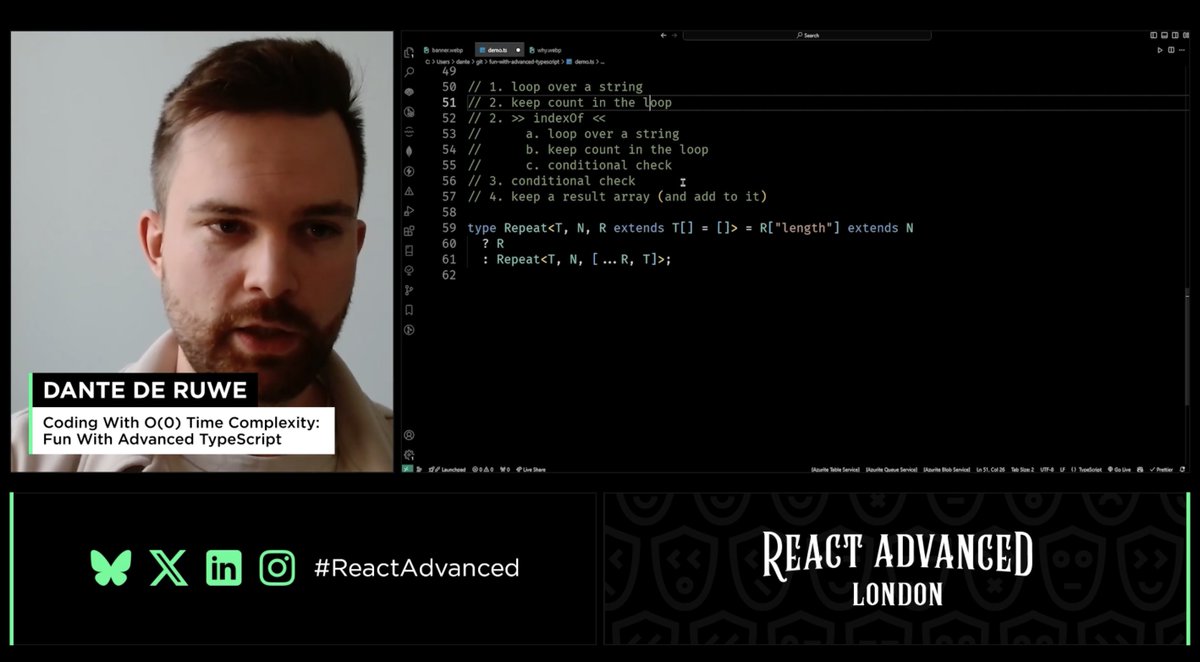 React Advanced Conference tweet media
