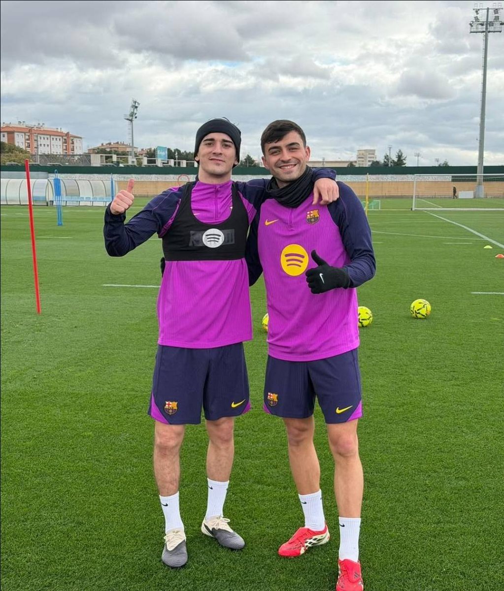 BarcaTimes's tweet photo. 🚨📲 | Gavi on IG: "Enjoying the process with my brother Pedri 😄⚔️ step by step to come back stronger! 💪🏻" https://t.co/w6GTuwPhBL