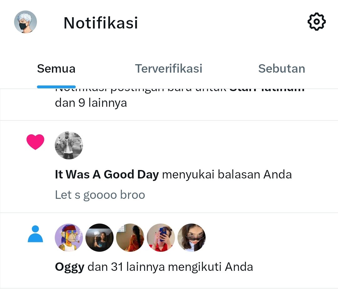 Road to 500 Followers

Saling Support di X ! 🤝
​
​Target kita hari ini: 350++ Followers baru... Gas