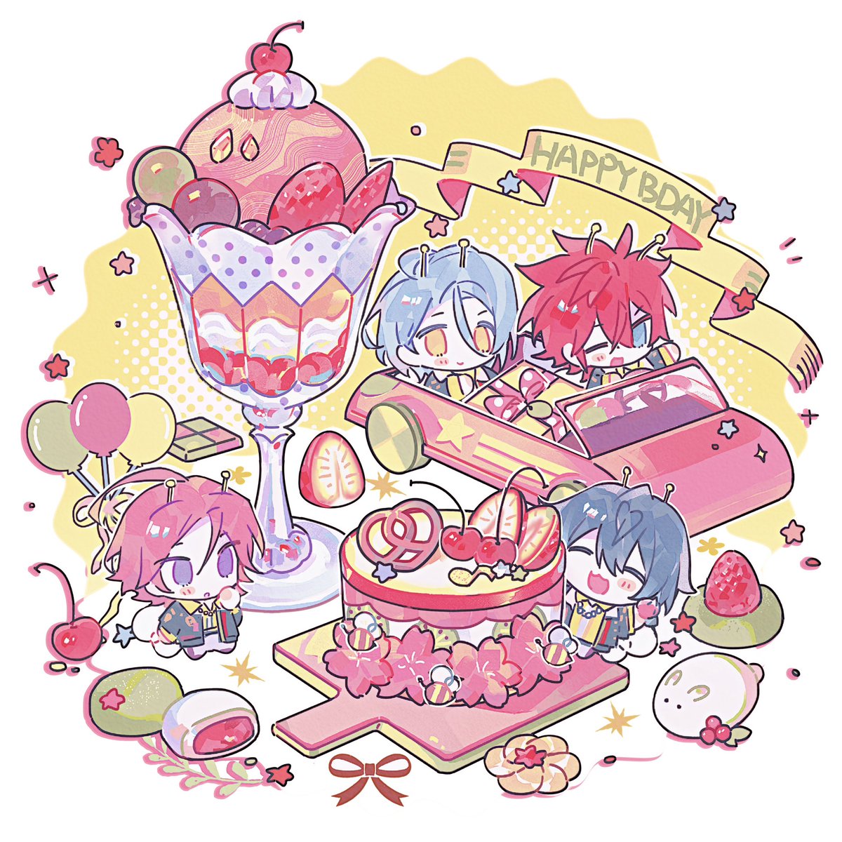 🐝🐝🎂🐝🐝✨✨
 #桜河こはく誕生祭2026