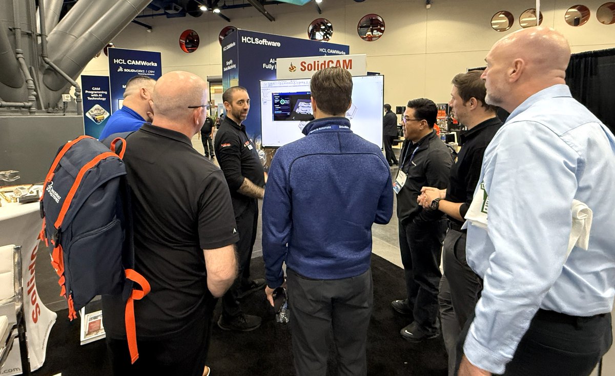 SolidCAM tweet media