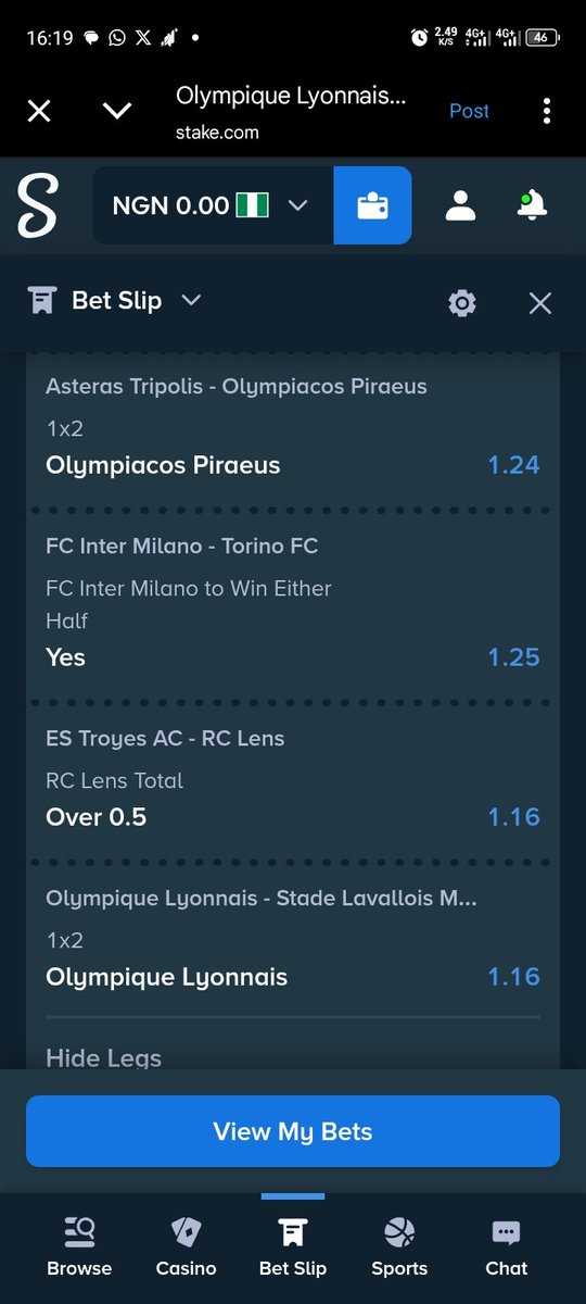 dorcasbricks's tweet image. 2 odd on @Stake , Generated from @Mrbankstips