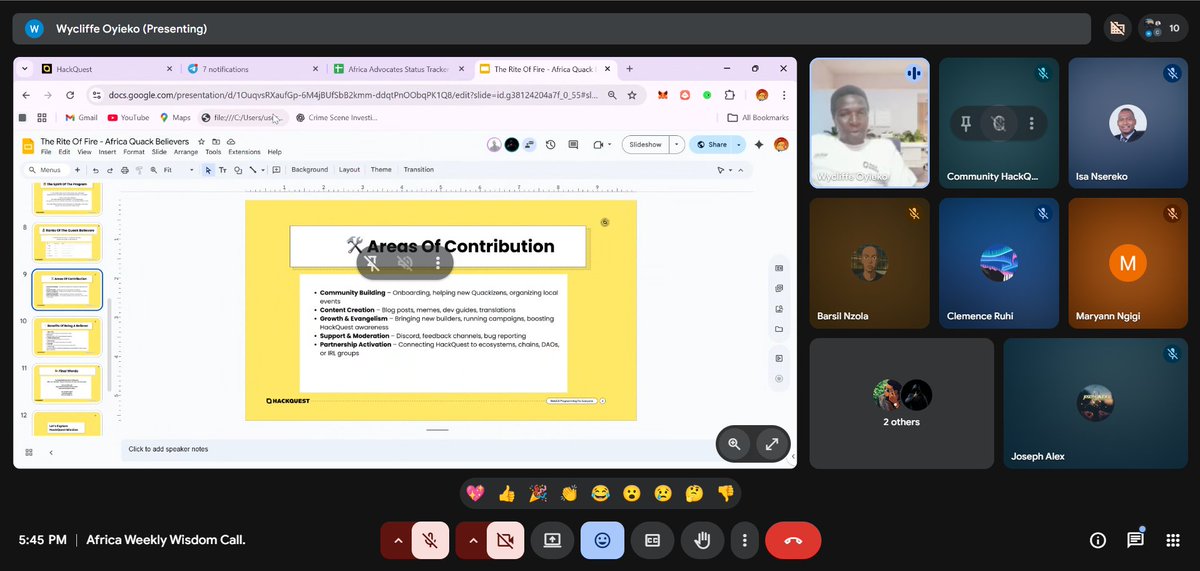 web3wiztron's tweet photo. Had a great time in today’s Weekly Connect!
Loved the insights shared and the energy from the community — every session keeps me leveling up as a HackQuest Advocate.
Grateful for the momentum we’re building!
#HackQuestAdvocate #HQConnect
@hackquestafrica @wycl34226 https://t.co/3jgZY8yxHK