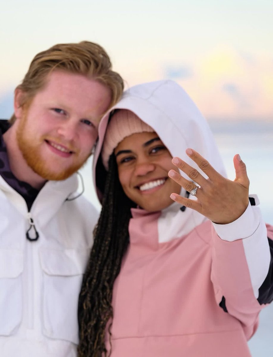 swirl_bwwm's tweet image. Sean and Corine🤴🏼👸🏾We met 3 years ago in jiu jitsu but we remained friends for a year until we started to hang out a lot more. We then have been inseparable. We have been together for 2 years. I said YES!!!!💍
#proposal #shesaidyes #interracial #interracialdating #swirl #love