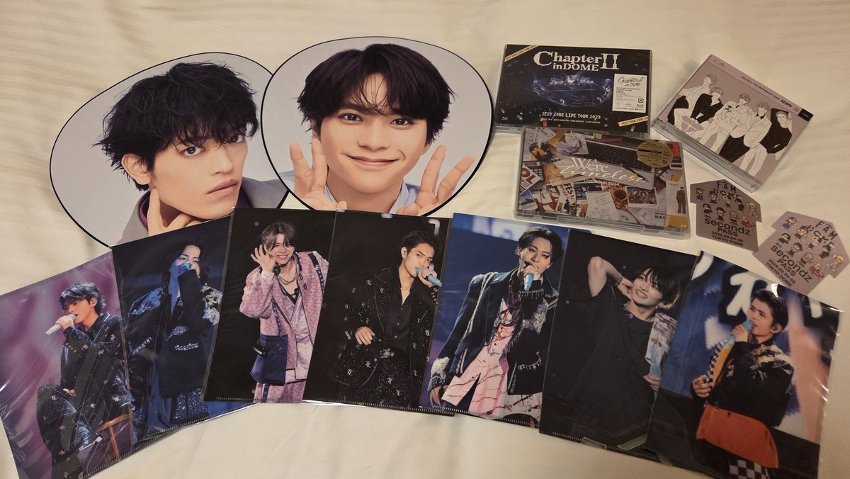 グッズぬい全員は揃えられないのでクリアファイル揃えた✨ 歴史を知る