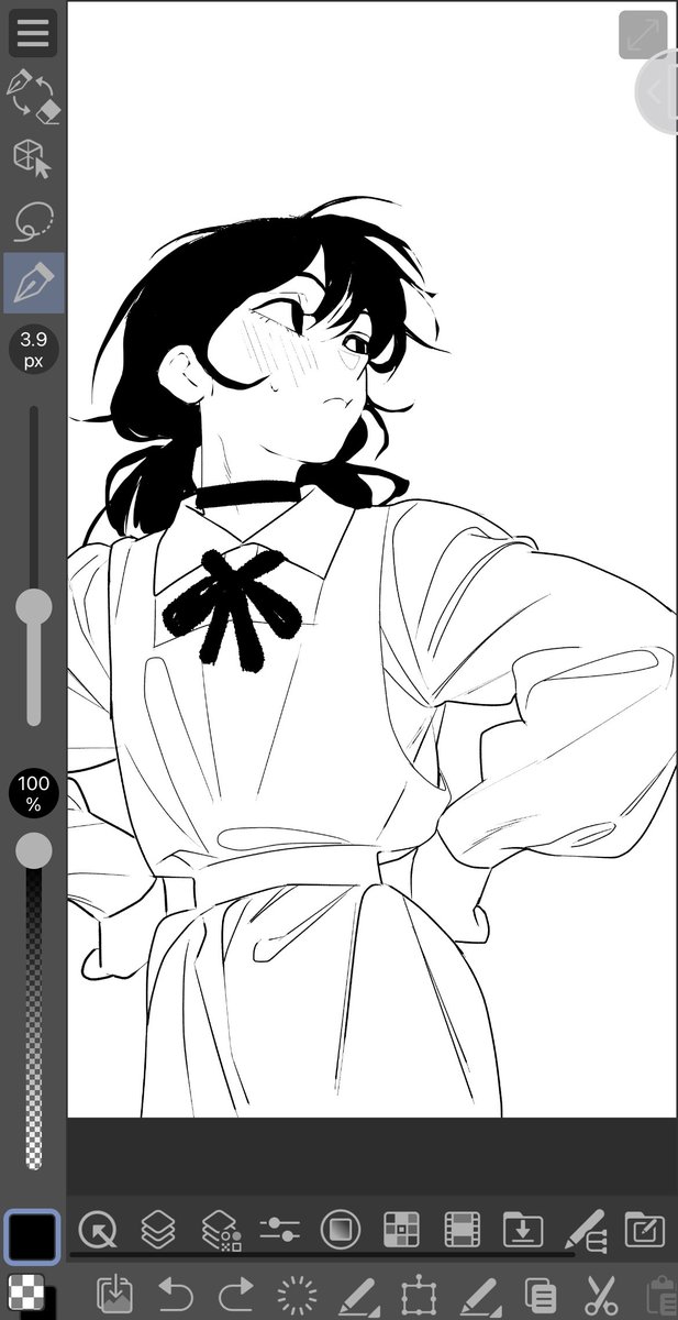wip of asa is so far so good
i rly like drawing the folds