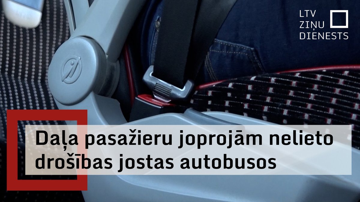 ltvzinas's tweet image. Pēc vairākām traģiskām avārijām, kurās bija iesaistīti pasažieru autobusi, policija pagājušajā gadā pastiprināti sāka kontrolēt drošības jostu lietošanu sabiedriskajā transportā. Tagad situācija esot labāka, secina likumsargi, tomēr joprojām pārbaudes atklāj, ka ir pasažieri,…