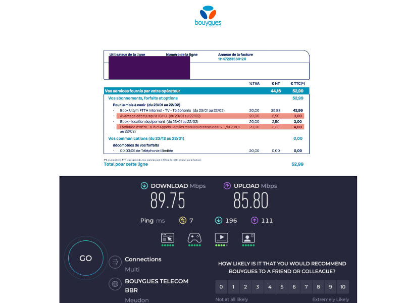 jeromeperelman's tweet photo. @bouyguestelecom quand vous payez 3€ par mois 1) sans l'avoir demandé 2) sans que le service soit produit et qu'en plus, on vous débite 4€/mois pour 10h de communications internationales, service jamais demandé, et option non annulable... https://t.co/vXb22l7JTW