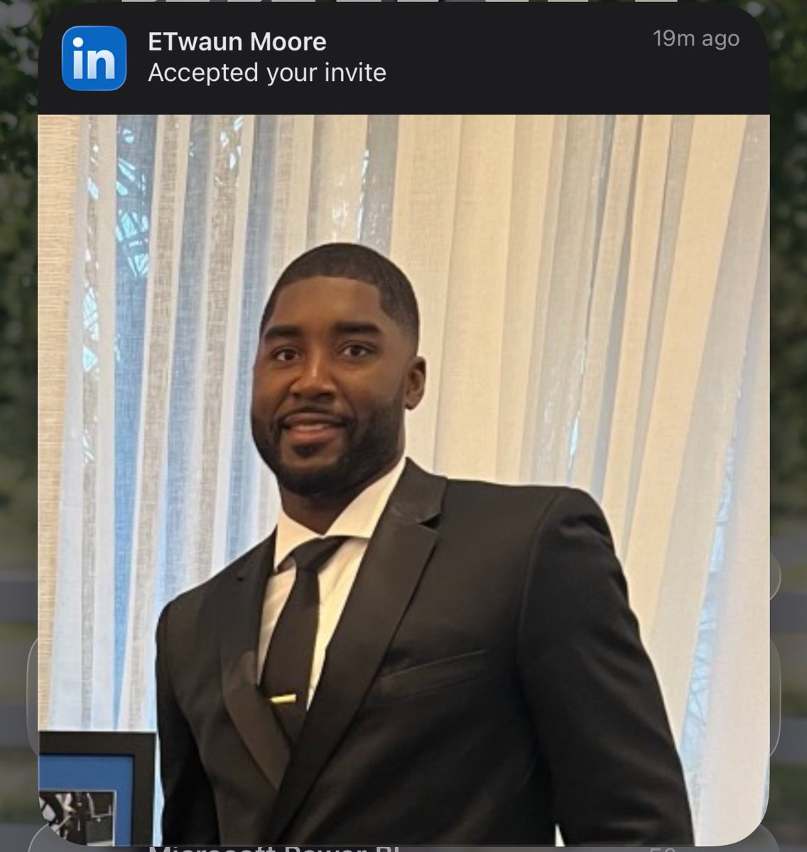 My favorite hobby is connecting with former obscure athletes on LinkedIn