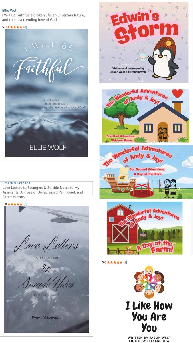 Take the words of <a href="/PaddyBootts/">PaddyBootts</a> to heart today, support little known authors, and get your face in one of these books! 

“In a world of dulled and almost lost imagination, the written word has become heroic and full of care 🙏🏻”