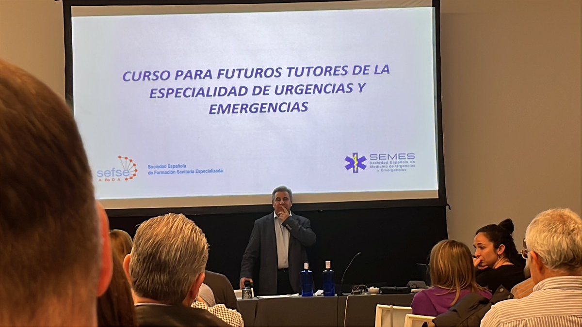 Curso para futuros tutores de la Especialidad de Medicina de Urgencias y Emergencias #MUYE