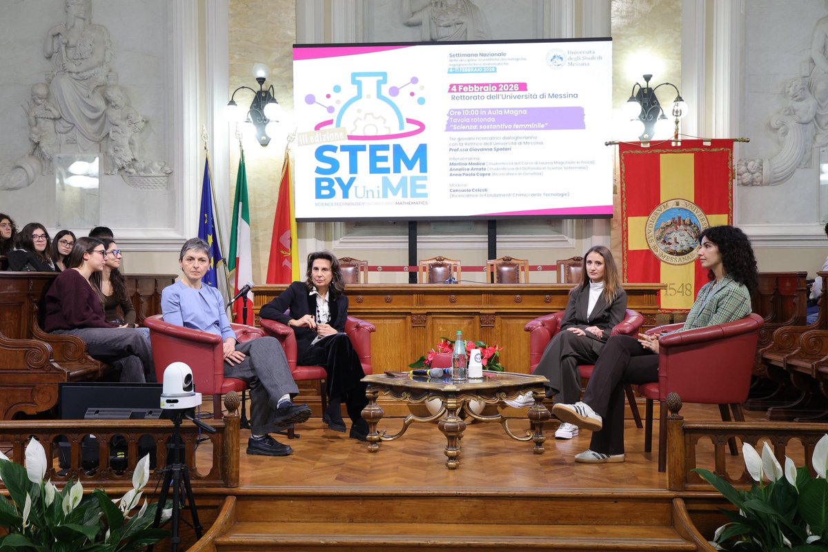 unimessina's tweet photo. Inaugurata la terza edizione di STEM by UniME
https://t.co/ocual6rCaI https://t.co/ogpgIS1GAl