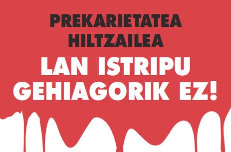 LABsindikatua's tweet image. ⚫️ Un trabajador falleció ayer en Bergara, el quinto en lo que va de año

LAB quiere mostrar su solidaridad con el trabajador y familiares del trabajador muerto en el dia de ayer por atropello en Bergara, cuando se dirigía a su puesto de trabajo

🔗 labur.eus/r66bbtp3