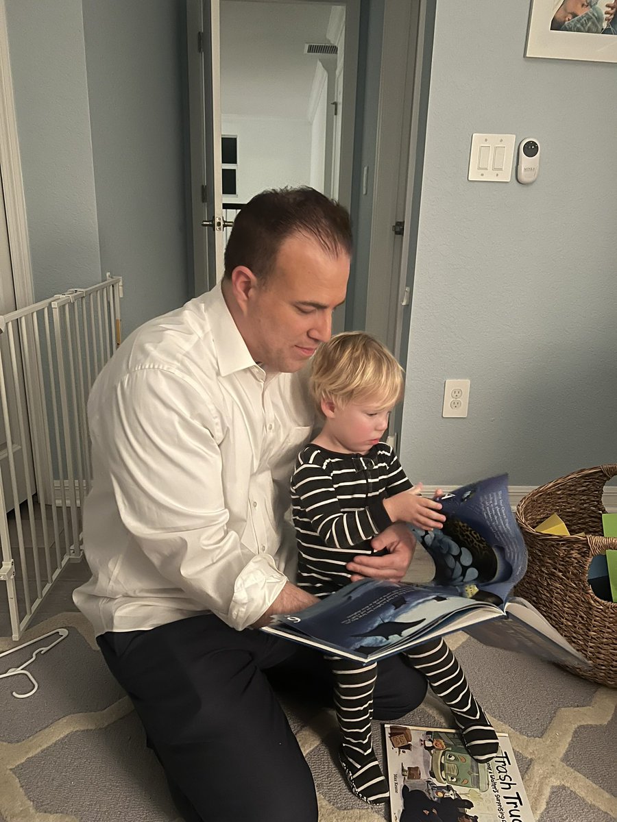 ElizaDevitt's tweet photo. HAPPY BIRTHDAY to our favorite guy!!🎉 The one who makes my life brighter, louder, and so much better just by being in it! You show up every day as an amazing “dadda” to Jack &amp; James and, to me, as the most incredible husband! Our home is filled with so much love because of you! https://t.co/1TpddJdxRE