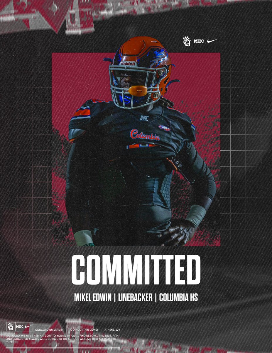 Concord University Football tweet media