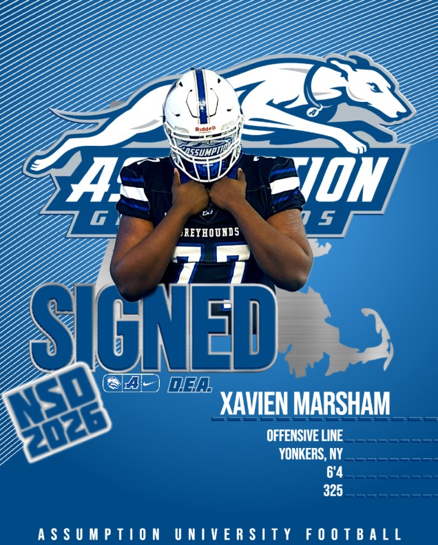 Assumption University Football tweet media