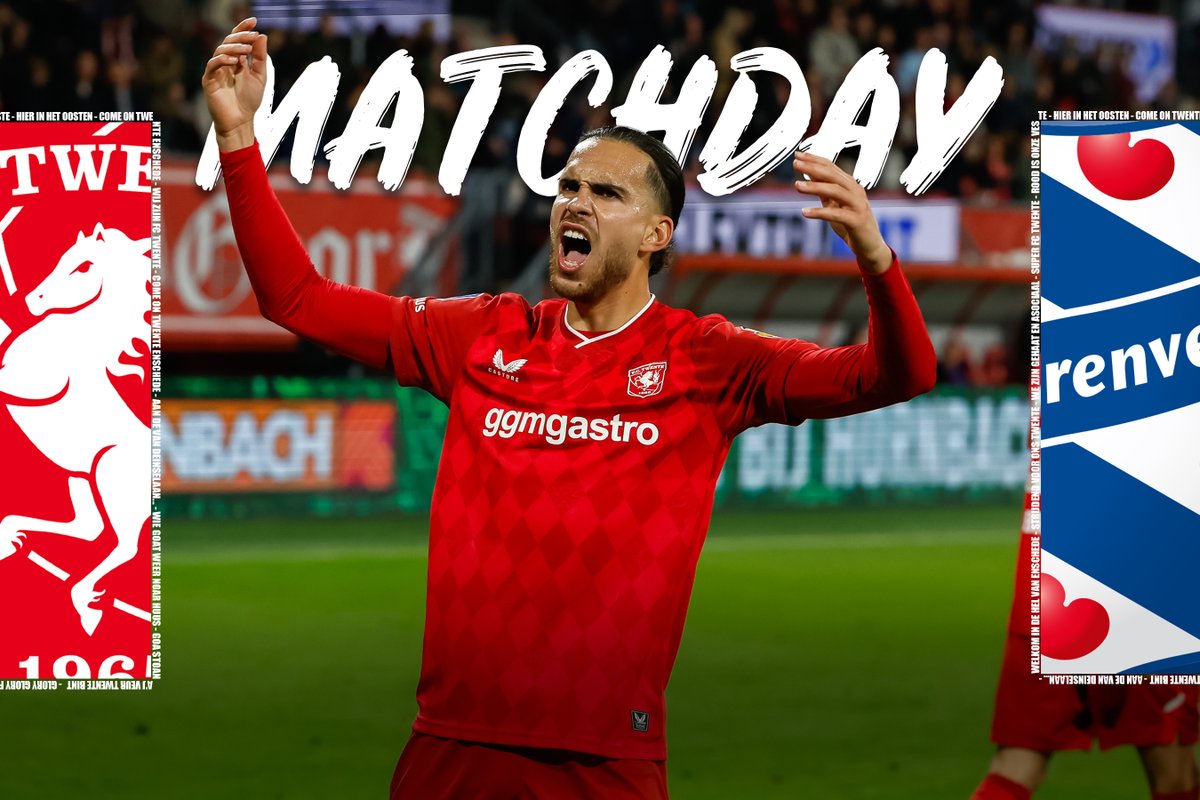 TwenteInsite's tweet photo. MATCHDAY! ๐ด
Hoeveel denk jij dat het wordt? ๐ฎ
#fctwente #enschede #COTE #scheerenveen #heetwe https://t.co/Lcd0DMcUFV