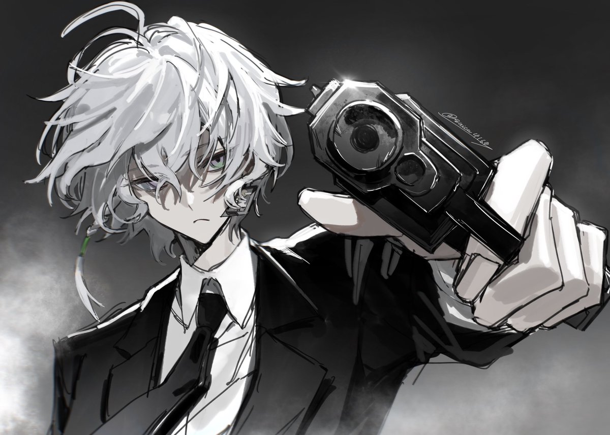 スーツ落書き
⚠︎服捏造