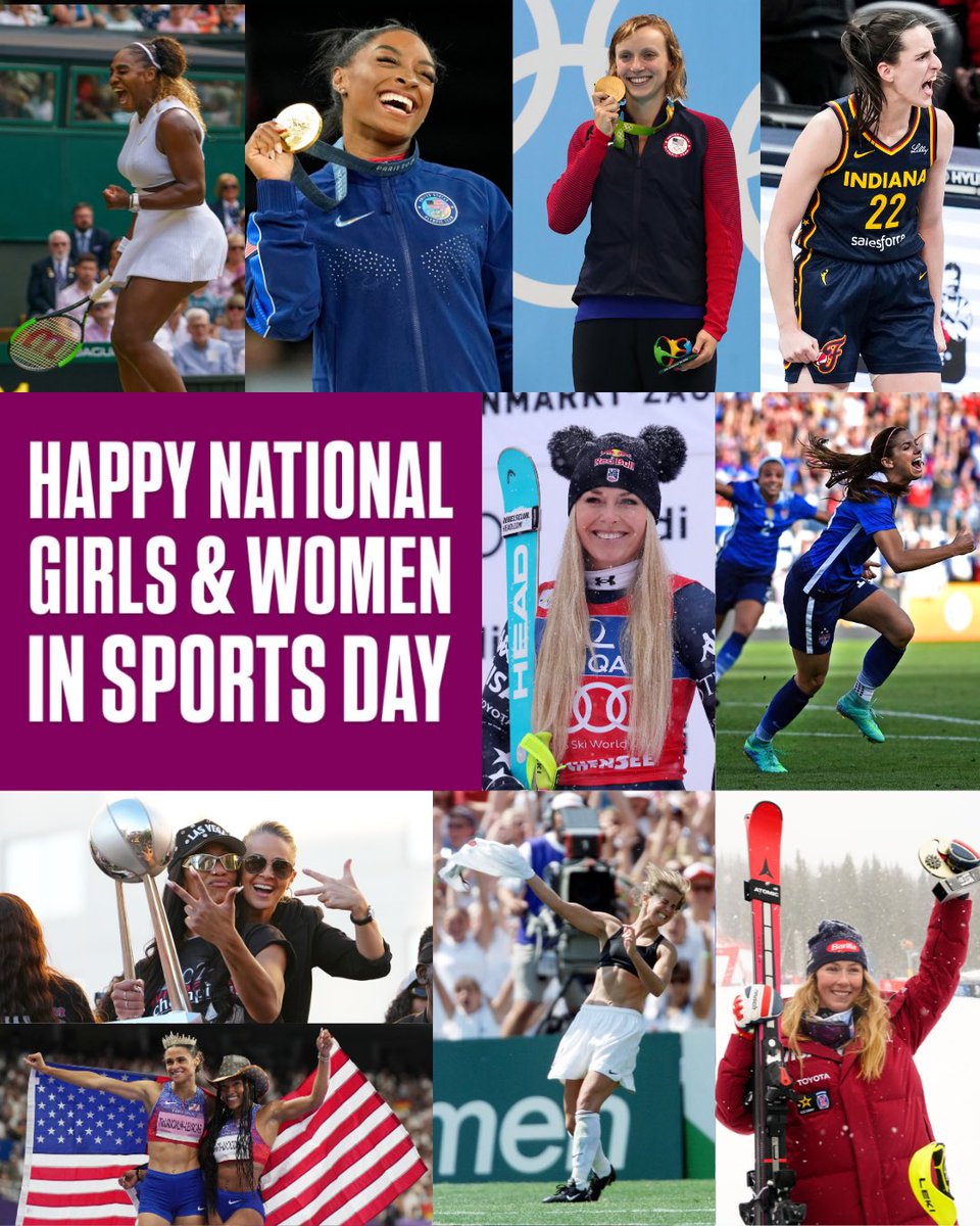 To the girls &amp; women breaking boundaries in sports, happy #NGWSD. 💪