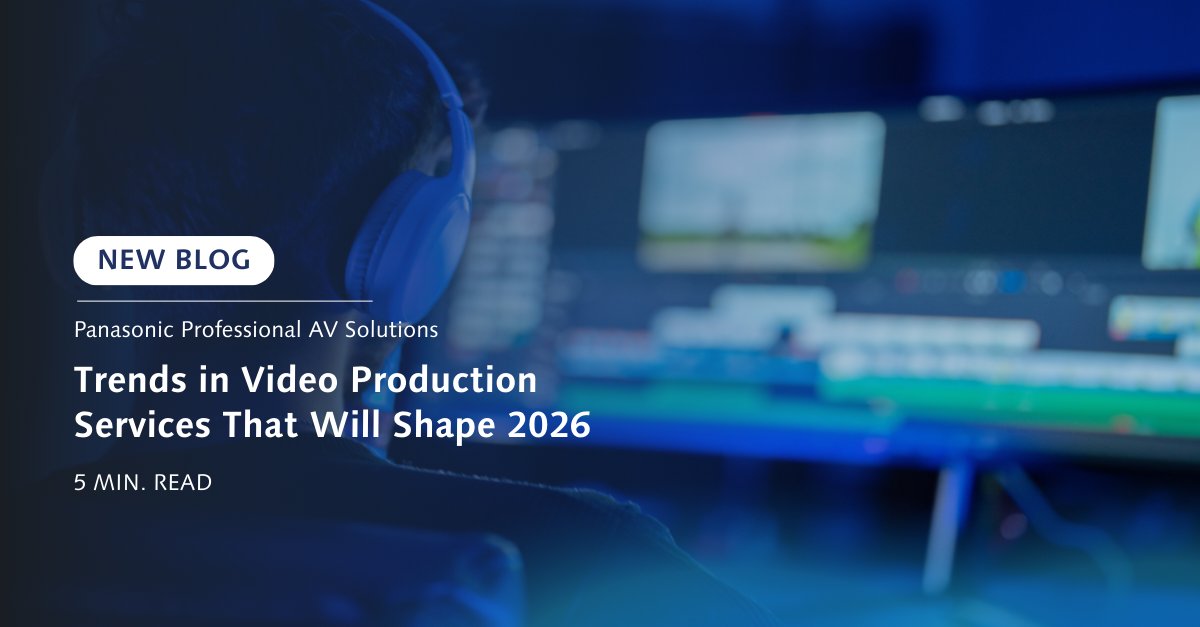 Panasonic Pro AV North America tweet media