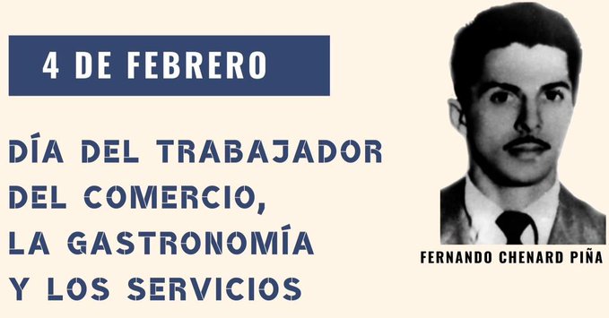<a href="/BetsyDazVelzqu2/">Betsy Díaz Velázquez</a> Desde <a href="/MinturCuba/">Ministerio Turismo</a> nos sumamos a las felicitaciones por el Día del Trabajador del Comercio, la Gastronomía y los Servicios.