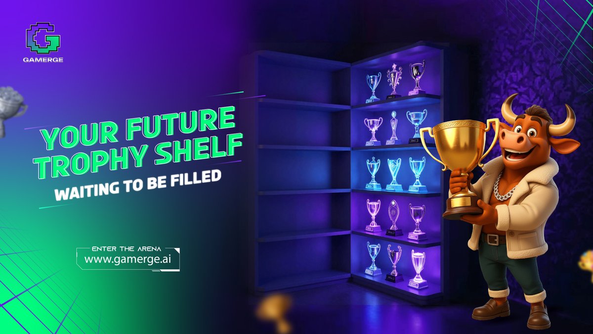 Gamergeai's tweet image. Every win starts with a first move. Your future trophy shelf is waiting to be filled, Step in, play smart, and start earning your wins.

𝐉𝐨𝐢𝐧 𝐭𝐡𝐞 𝐚𝐫𝐞𝐧𝐚 𝐚𝐭 gamerge.ai

#gamerge #playsmart #trophy #gmgtoken #tournament