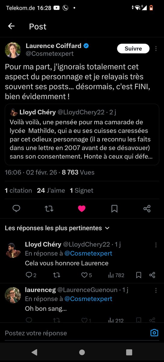 ChaudonT's tweet photo. Depuis les résultats du procès de Rouan qui révèlent la vérité sur Grégoire Perra, une vague de désolidarisation se produit sur X. Et que dit la @Miviludes_Gouv sur ce "témoin précieux" ? Et que disent les journalistes qui n'ont pas enquêté ? https://t.co/M0Y0MXkVij