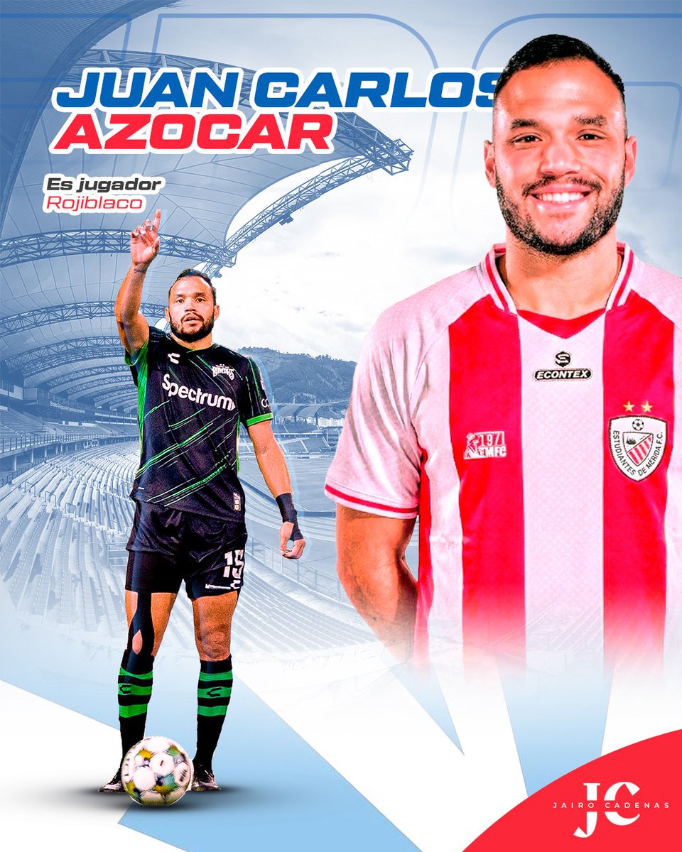 FICHAJAZO ACADÉMICO 🔴⚪

Juan Carlos Azocar es nuevo jugador de Estudiantes de Mérida.