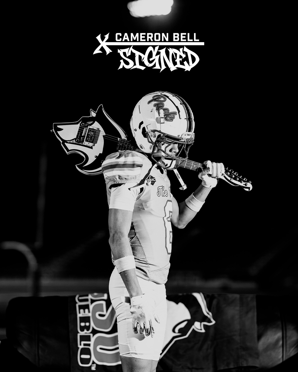 CSUPFootball's tweet photo. ✒️SIGNED WITH THE PACK 🐺

CAMERON BELL

🏠 Centennial, CO
🏈 Defensive Back
🏫 Eaglecrest High School
🐺 Height: 5’10 | Weight:160

#ToTheTop 🐺 https://t.co/IbS7bMYayU