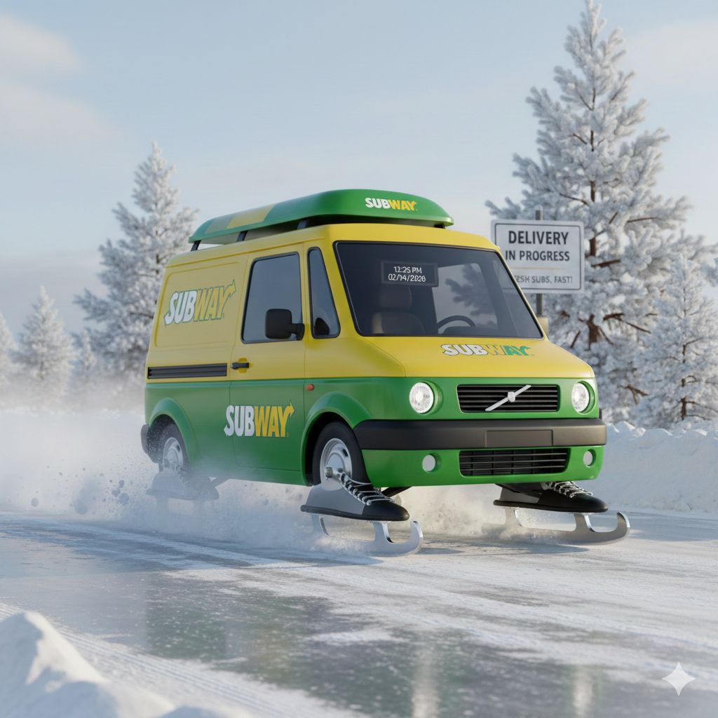 Zweedse bezorgbus 😂😂