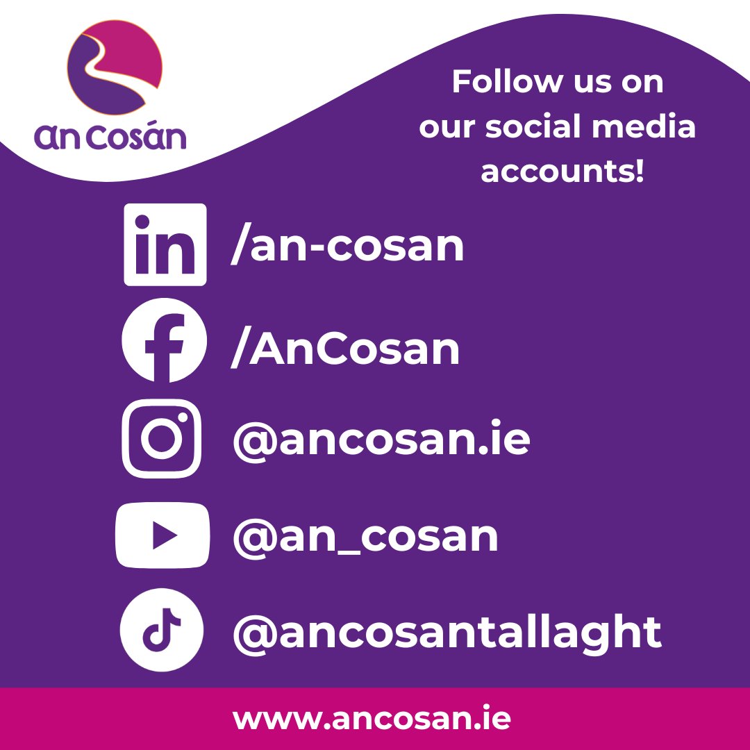 An Cosán tweet media