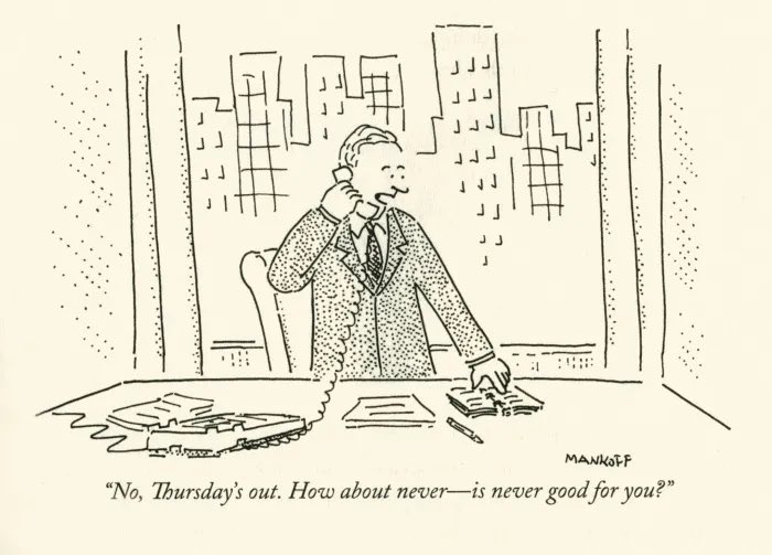 <a href="/amykdebellis/">Amy DeBellis</a> <a href="/RegalRhetoric/">Steven MacDougall</a> The response I’d love to give when I’m asked to hang out (which, admittedly, is seldom).