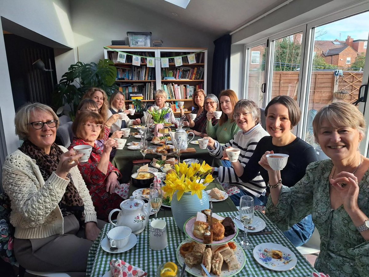 CheshireWIs's tweet image. The Willows (Sale) held a fundraising afternoon tea to celebrate the start of spring. The event raised an incredible £368 for this year's charity which is Contact Hostel for young women.