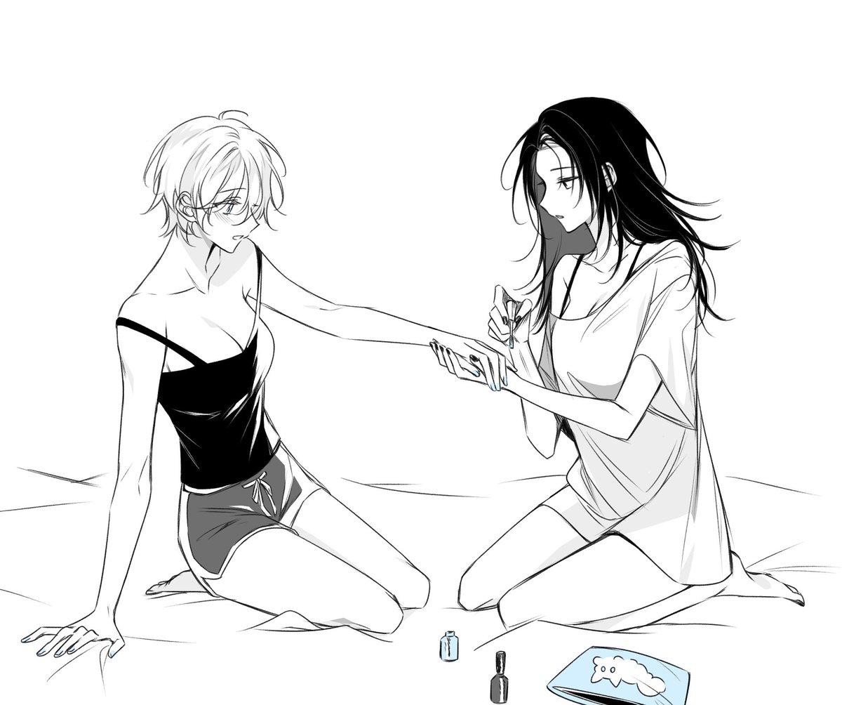 pravmfk's tweet image. 五夏 ※女体化